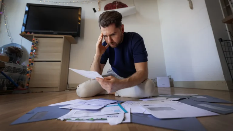 Ex-zelfstandige bekijkt financiële post en aanvraagstukken